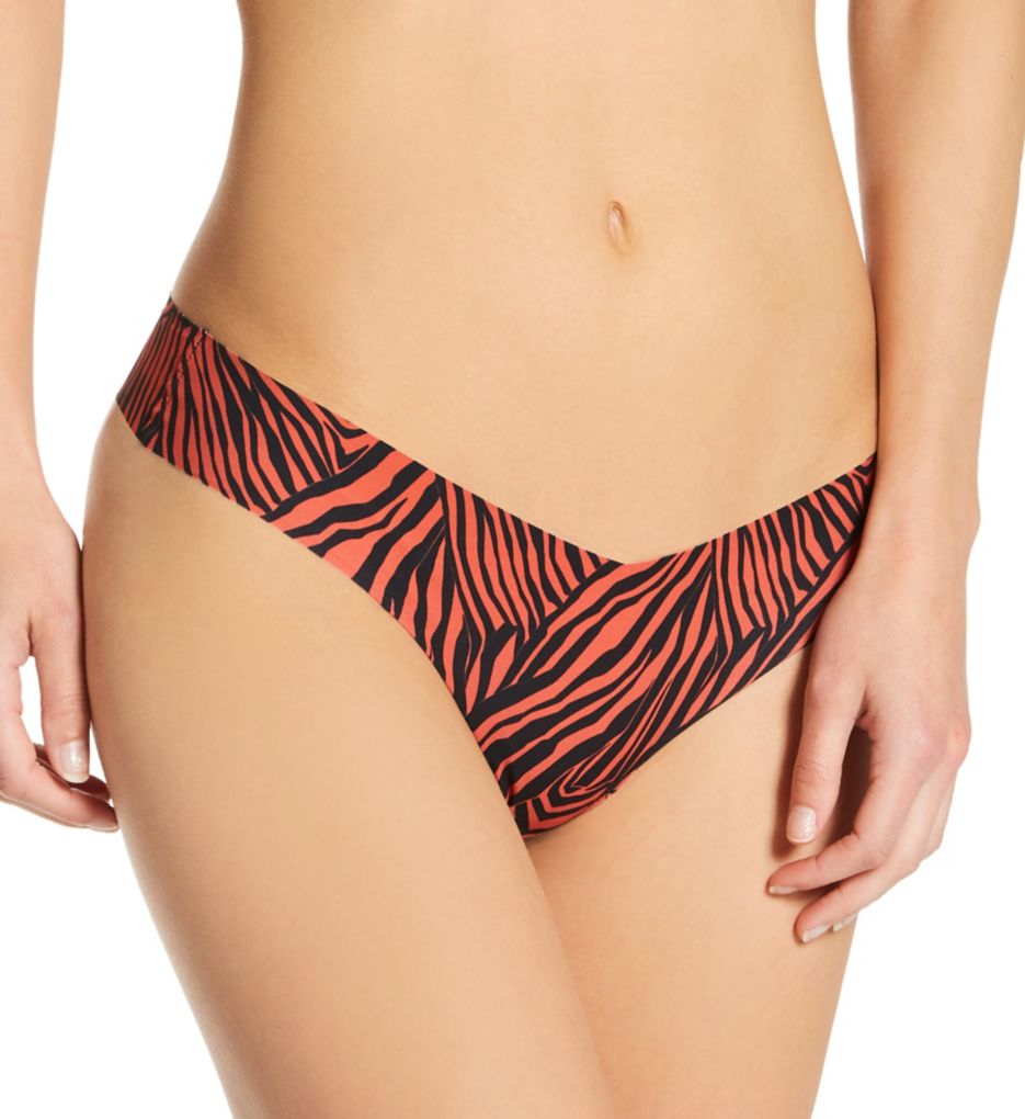 Printed Thong Low-Rise