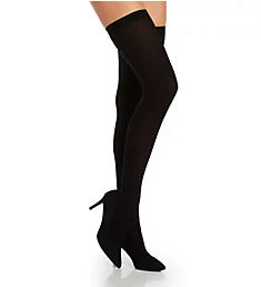 Ultimate Opaque Thigh Highs Black M/L