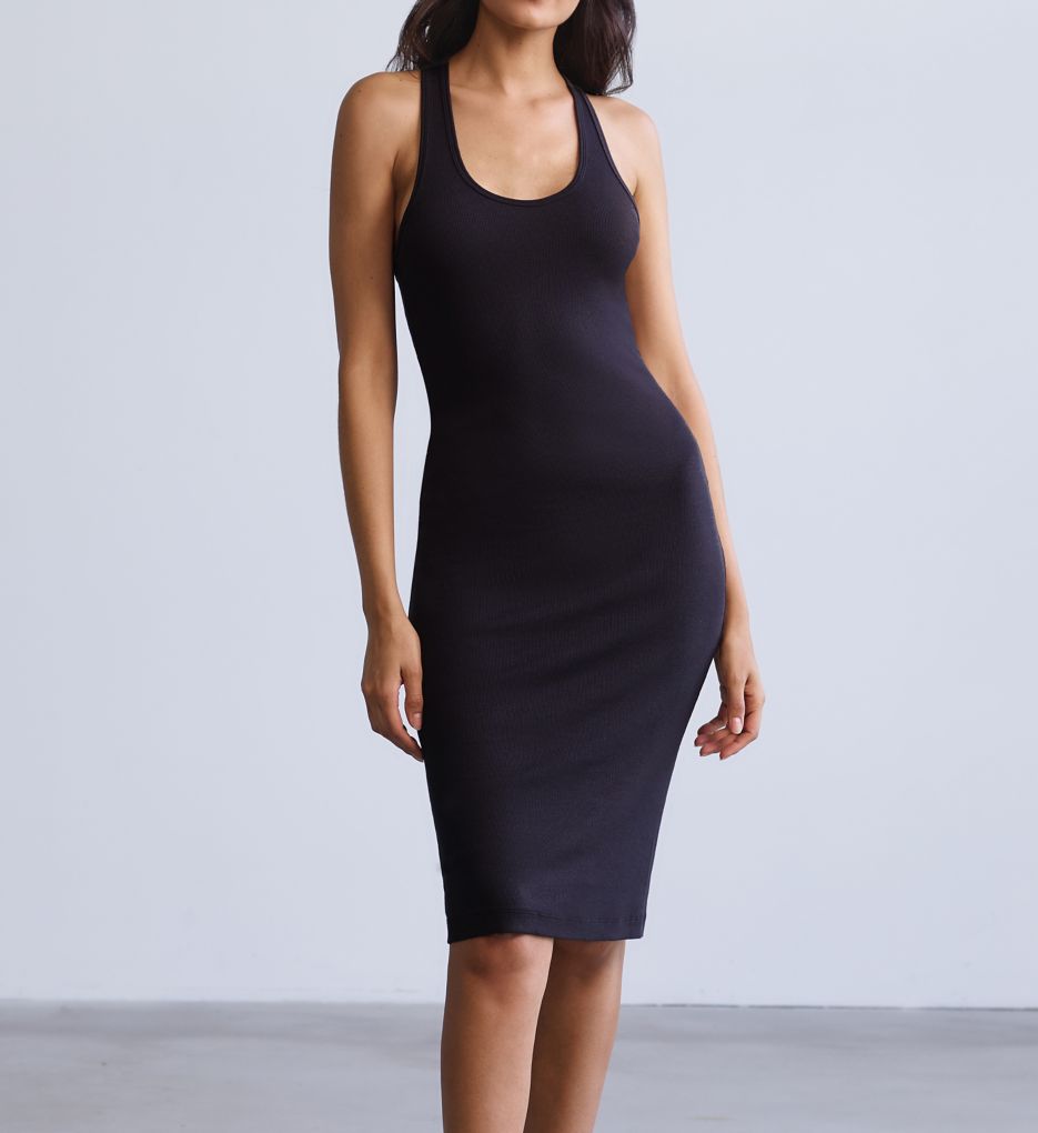 Luxury Rib Tank Racerback Dress