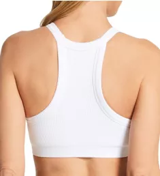 Studio Rib Cropped Racerback Bra