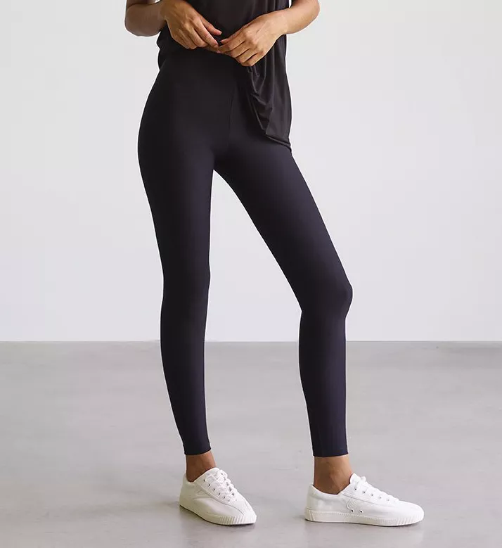 Perfect Control Faux Leather Legging