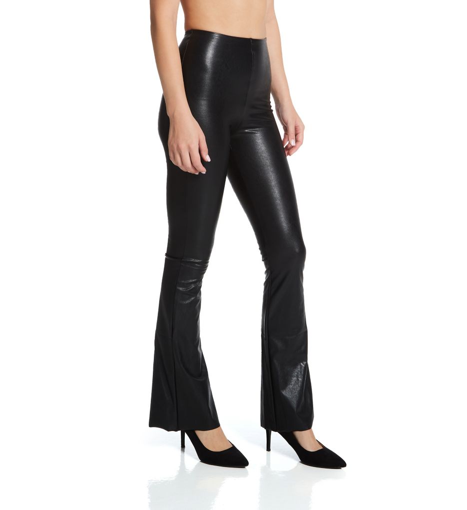 commando Faux Leather Moto Leggings SLG13 Black XS 26