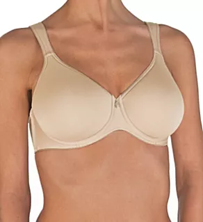 Pure Balance Molded Spacer Underwire Bra Sand 34B