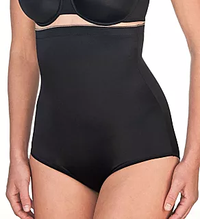 Soft Touch High Waisted Brief Panty Black S