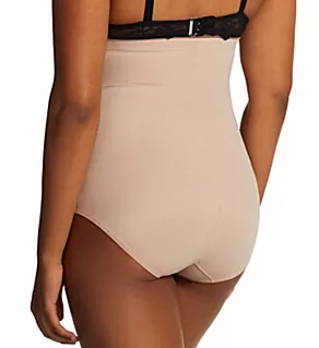 Soft Touch High Waisted Brief Panty Sand S