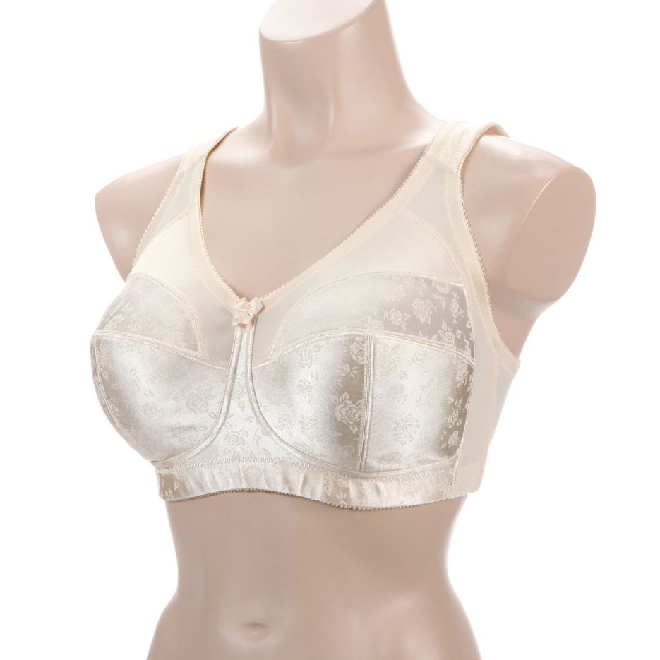 Full Figure Wireless Seamed Cup Bra