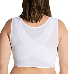 Plus Size Posture Support Shoulder Brace White 2X