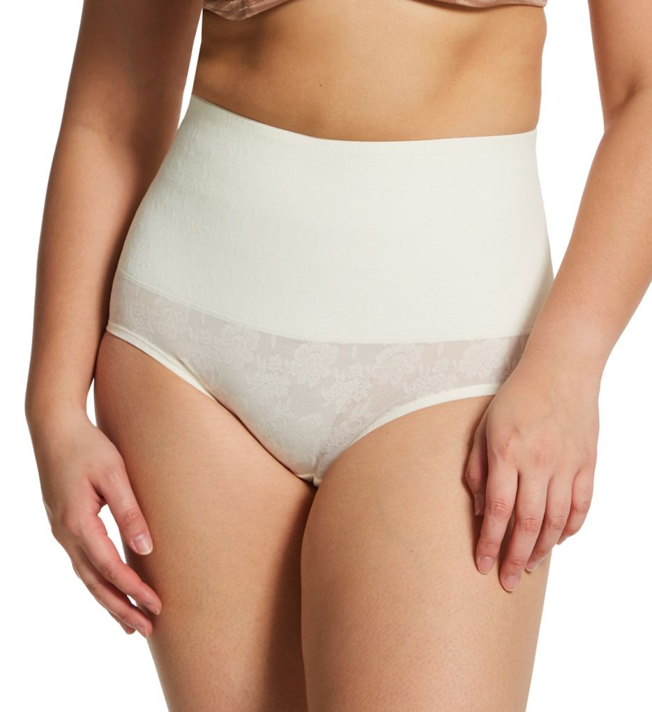 Cortland Shapewear Comfort Control Super Stretch White Shaper Plus