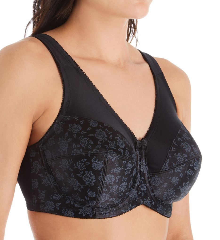 Full Figure Underwire Seamed Cup Bra-acs