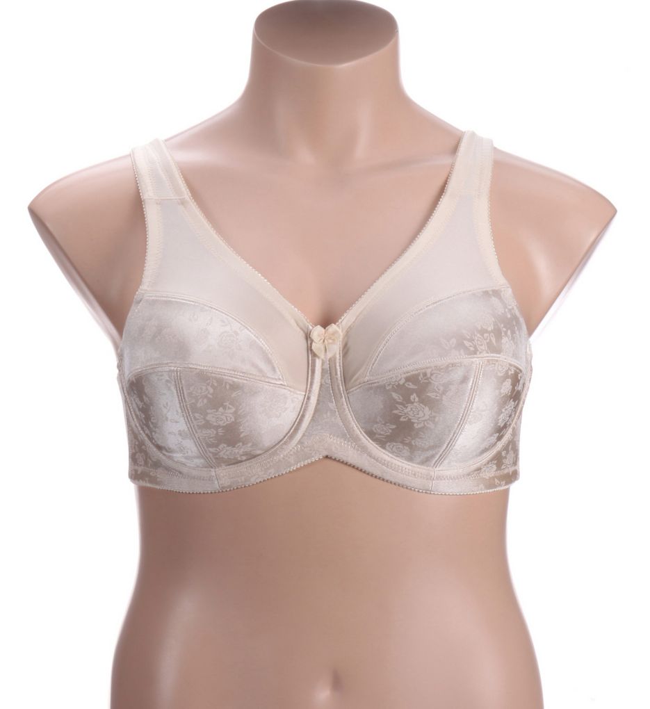 Style 7103 Full Cup Underband Support Bra with Lace – Rago Shapewear