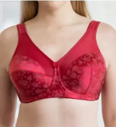 Full Figure Wireless Seamed Cup Bra