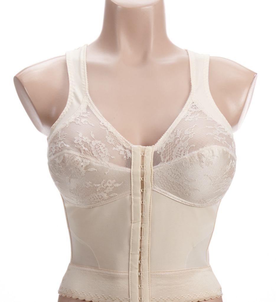 Cortland Shapewear Wire Free Soft Cup Nude Body Briefer Size 40B