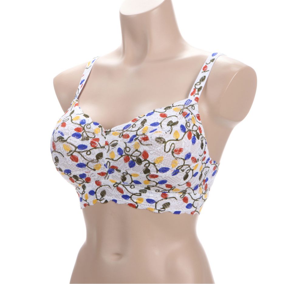 Never Say Never Printed Curvy Sweetie Soft Bra