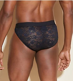 Never Say Never Sports Brief Black S
