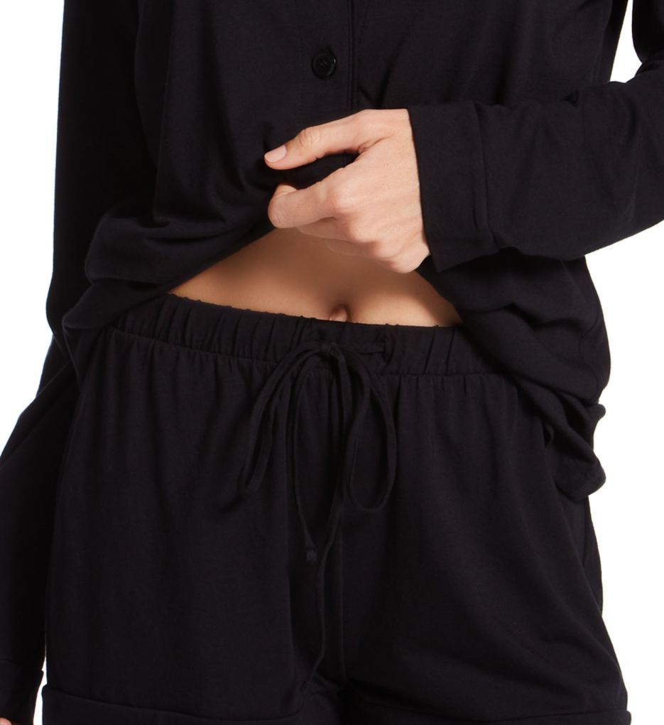 Bella Long Sleeve Short Pajama Set-cs1