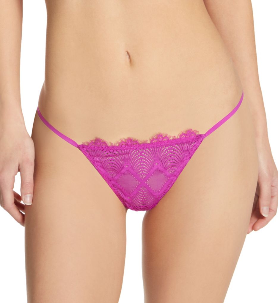 Cosabella : Cosabella ALU0221 Allure G-String Panty (Cape Fuchsia O/S)