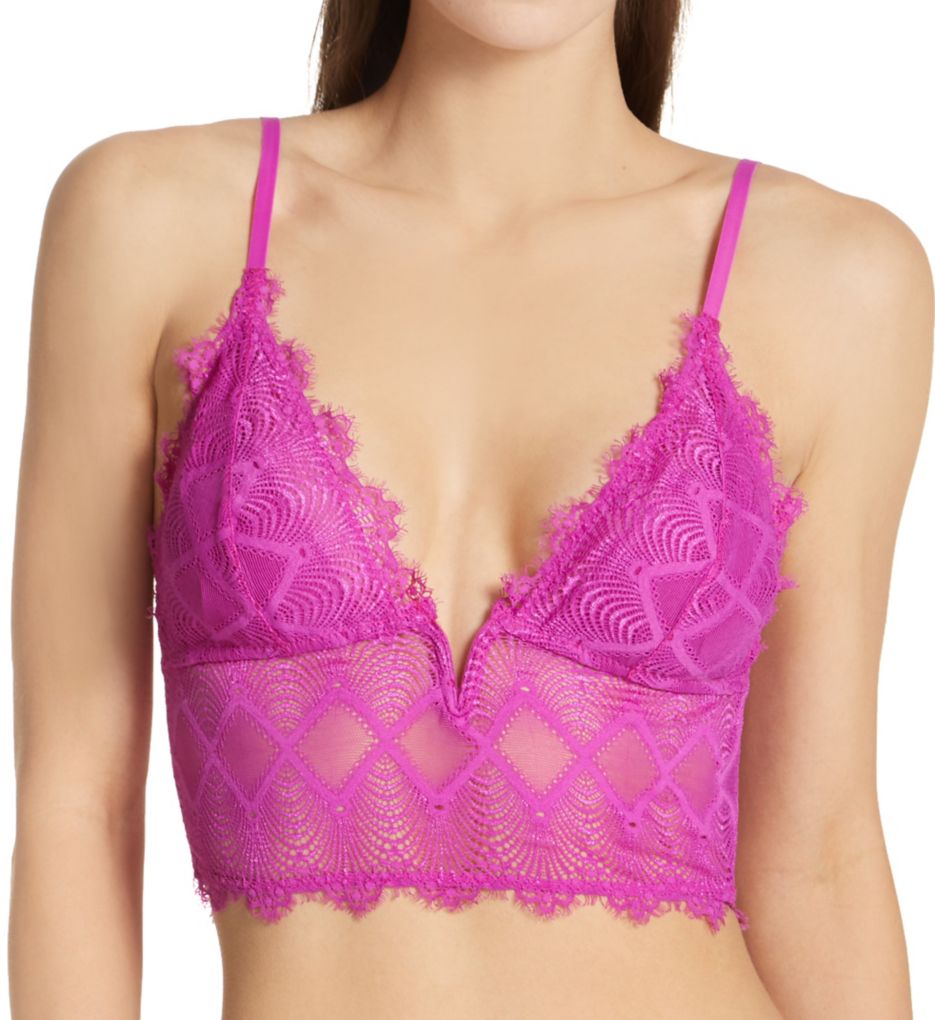 Cosabella : Cosabella ALU1511 Allure Cropped Cami Bra (Cape Fuchsia S)