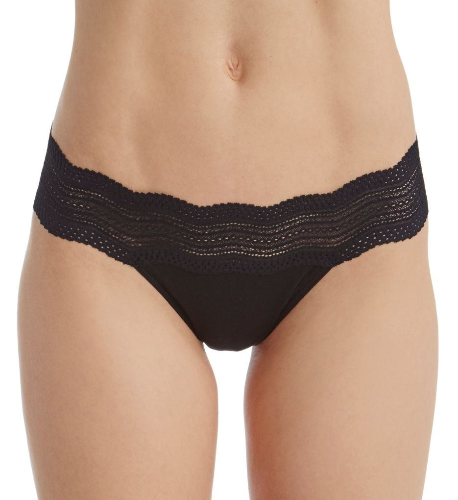 Cosabella Dolce Low Rise Thong Black O/S  - Image 1