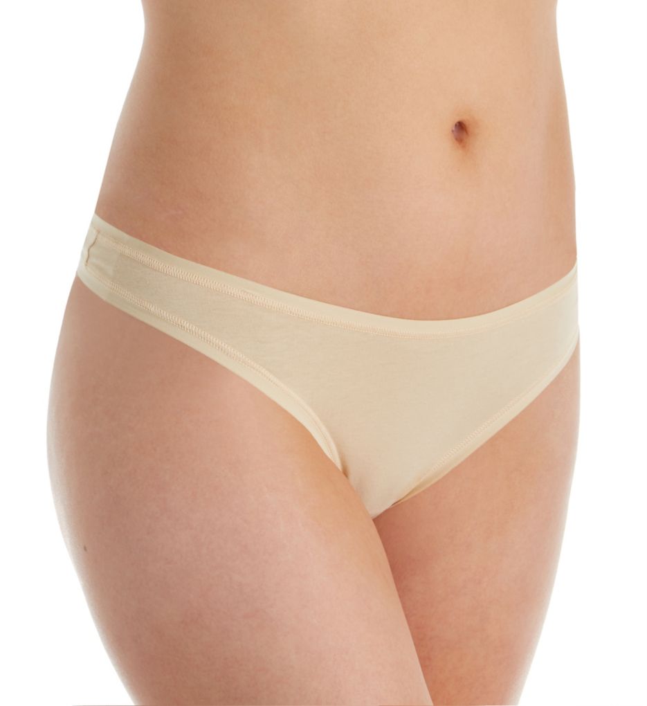 Cosabella : Cosabella EVC0321 Everyday Cotton Low Rise Thong (Blush XL)