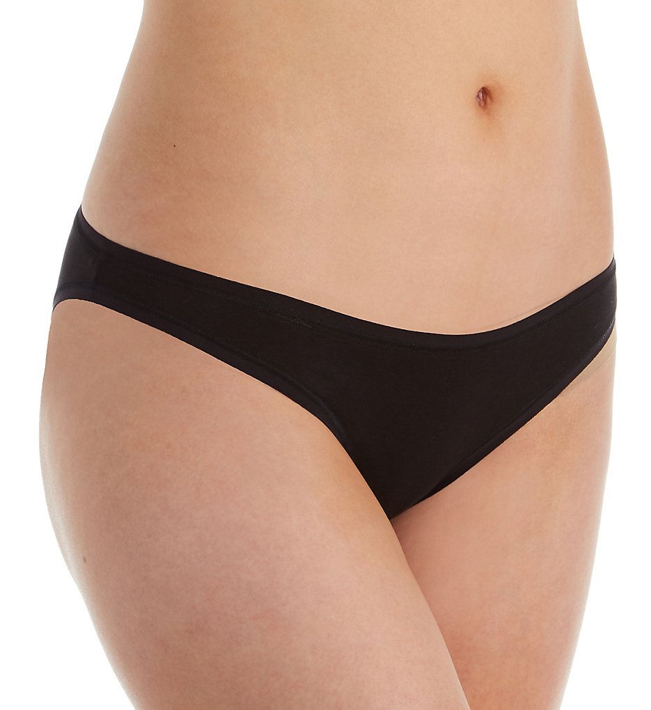 Cosabella : Cosabella EVC0521 Everyday Cotton Low Rise Bikini Panty (Black XL)
