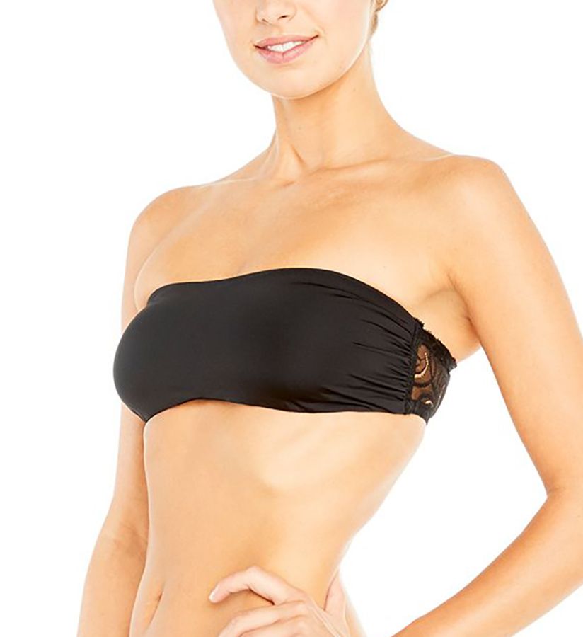 Evolved Bandeau Bra Black M by Cosabella