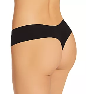 Free Cut Micro Low Rise Thong Panty Black M/L