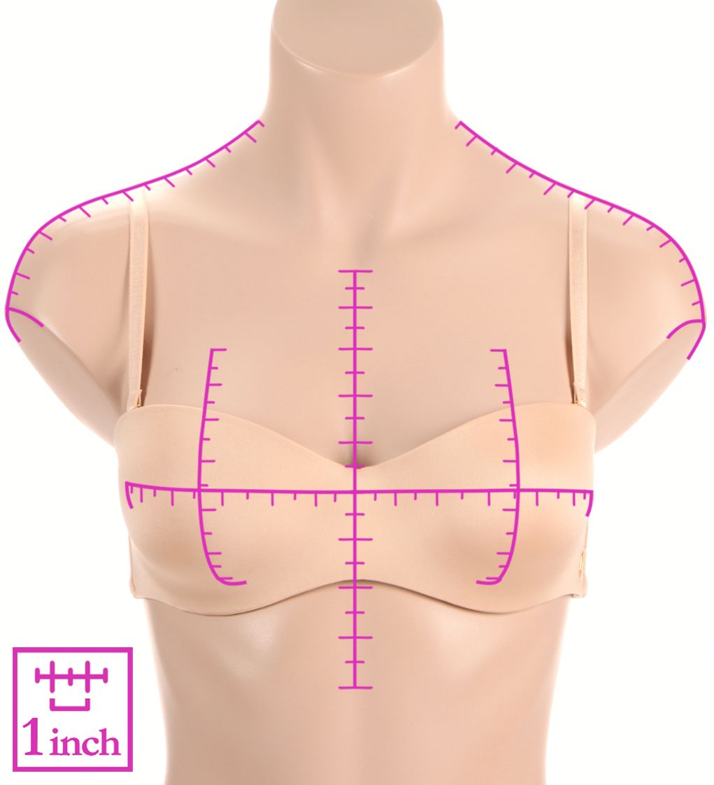 Measured Image Back Image Front Image Main Image Cosabella Lisciante Strapless Bra LIS1111