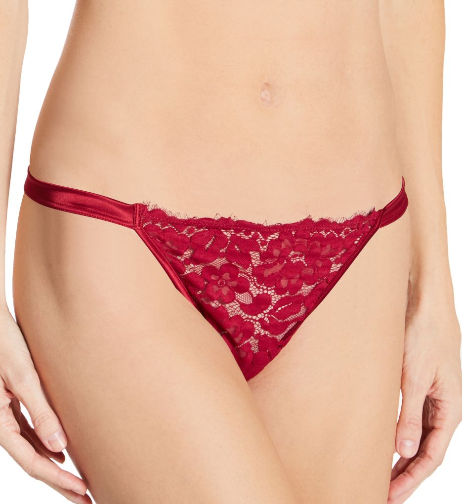 Cosabella : Cosabella MAG0221 Magnolia G-String Panty (Deep Ruby O/S)