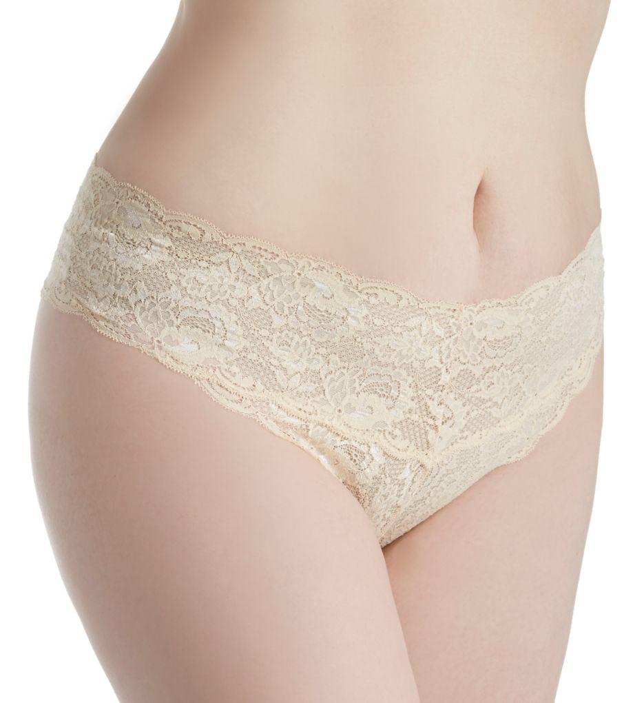 Cosabella : Cosabella NEV0325 Never Say Never Cutie Lowrider Plus Size Thong (Blush 2X)