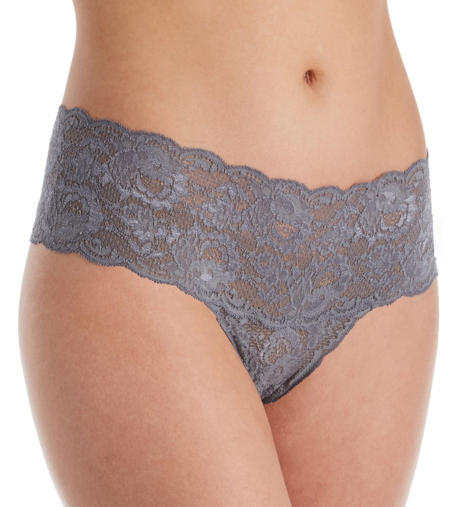 Cosabella Women's Never Say Never Comfie Cutie Thong Panty in Grey | Size Large/XL | HerRoom.com