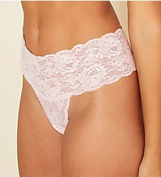 Never Say Never Comfie Cutie Thong Pink Lily M/L