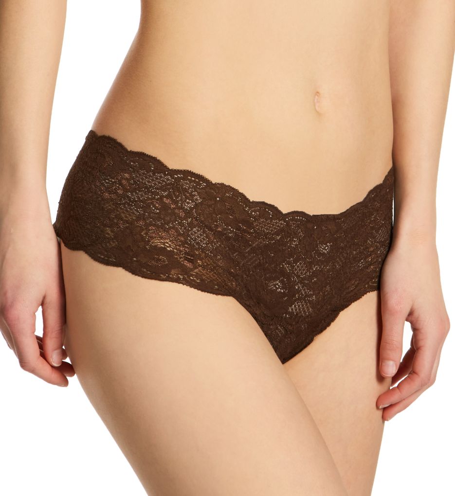 Cosabella Women's Never Say Never Comfie Cutie Thong Panty in Beige | Size Medium/Large | HerRoom.com