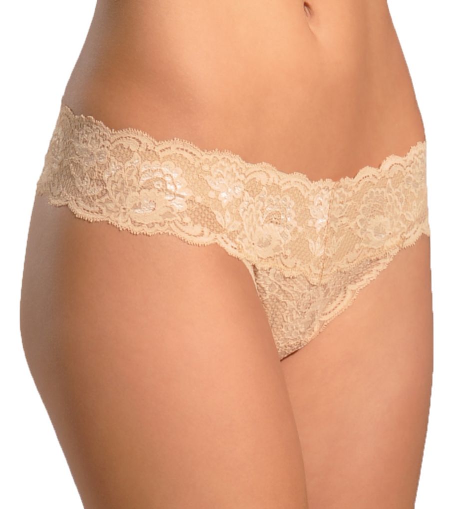 Never Say Never Bootie Lace Thong-acs