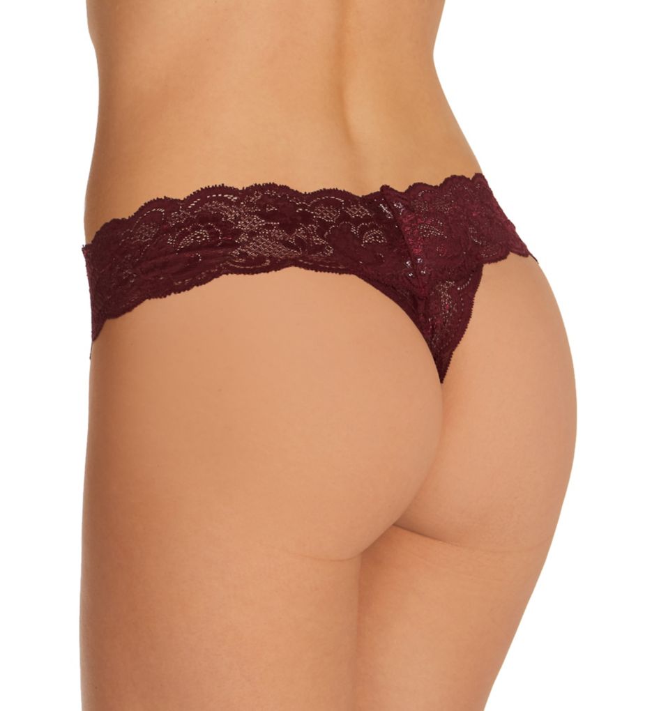 Never Say Never Cutie Low-Rider Lace Thong-bs