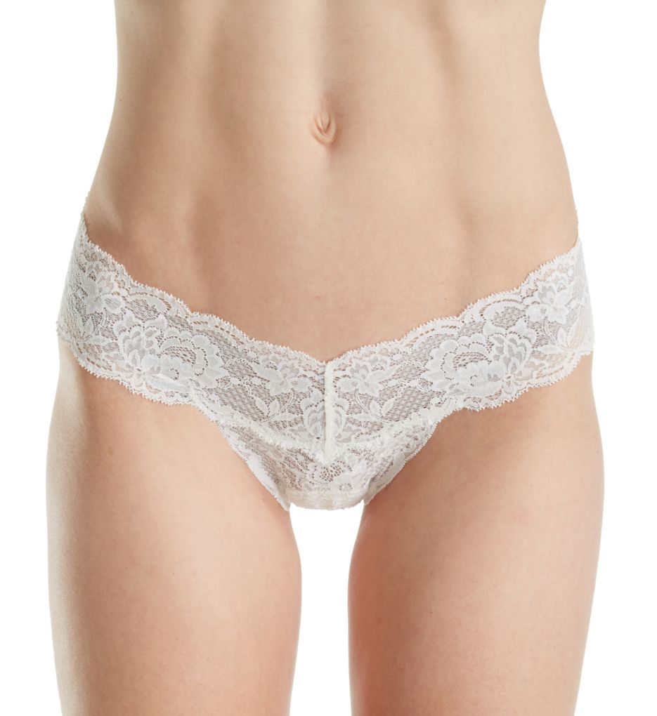 Never Say Never Cutie Low-Rider Lace Thong Sahara O/S by Cosabella