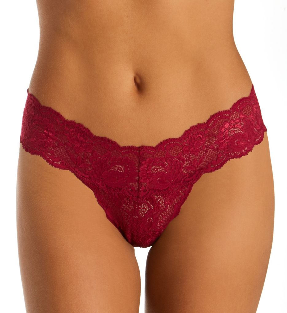 Never Say Never Cutie Low-Rider Lace Thong-fs