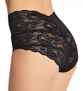 Never Say Never High Rise Bikini Panty Black S