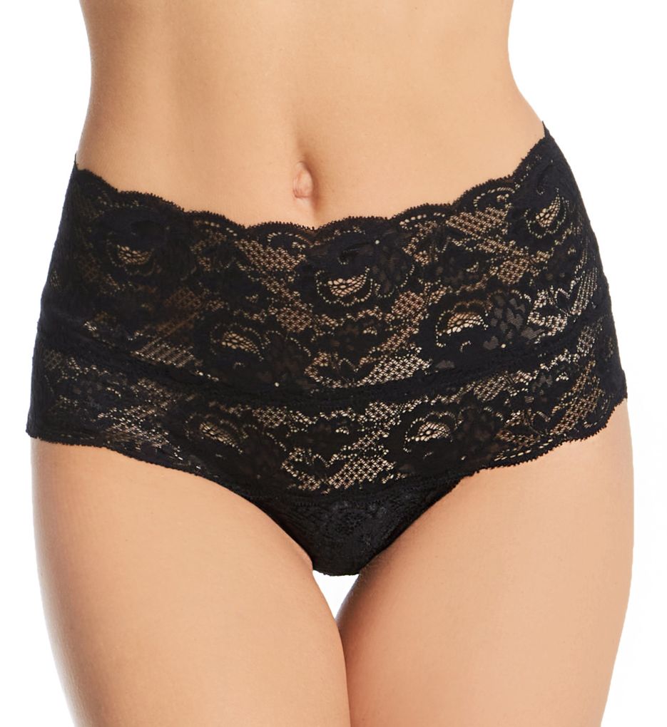 Cosabella Never Say Never High Rise Bikini Panty Black M  - Image 1