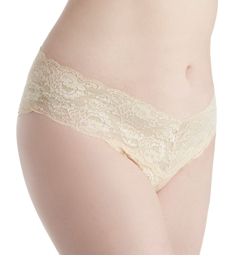 Cosabella : Cosabella NEV0725 Never Say Never Plus Size Hottie Lowrider Hotpant (Blush 3X)