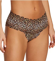 Never Say Never Hottie Pants Panty Neutral Leopard S/M