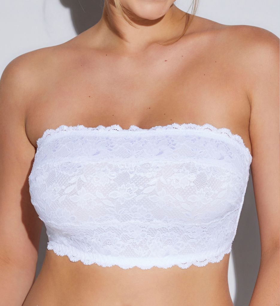 Cosabella : Cosabella NEV1101 Never Say Never Curvy Flirtie Bandeau Bra (White XS)