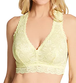 Never Say Never Curvy Racerback Bra Mignonette M