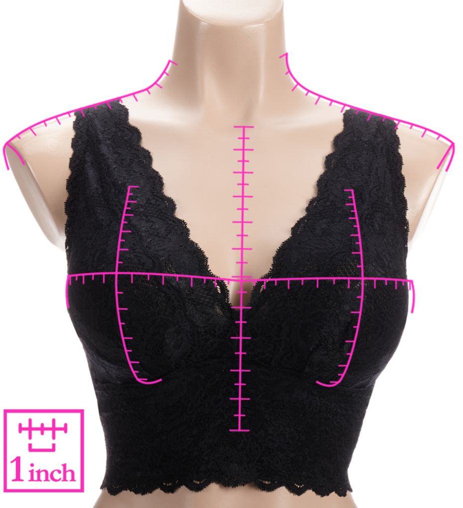 Cosabella Never Say Never Curvy Plungie Longline Soft Bra NEV1382 - Image 3