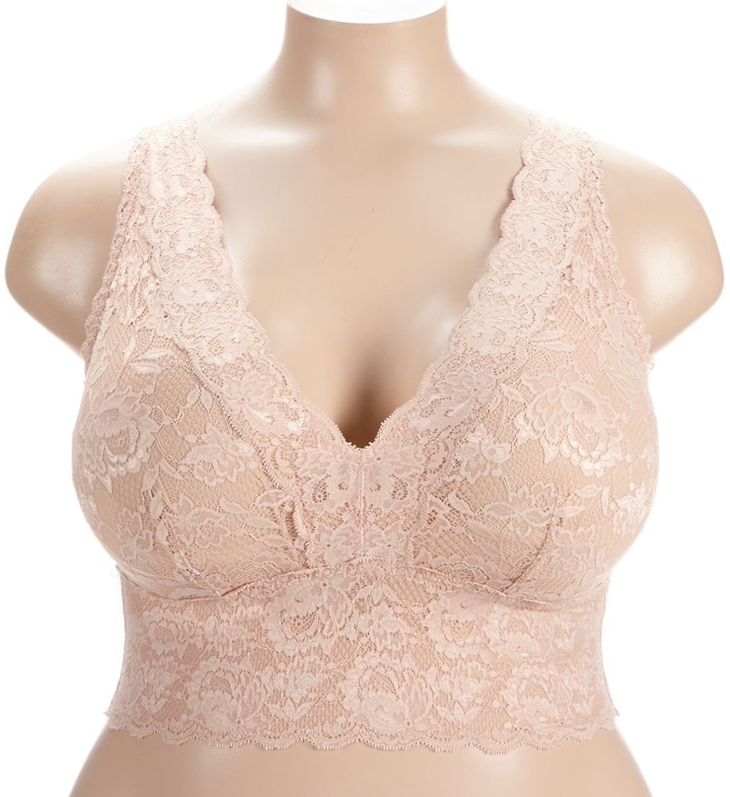 Cosabella Never Say Never Curvy Plungie Longline Bralette Sette L  - Image 1