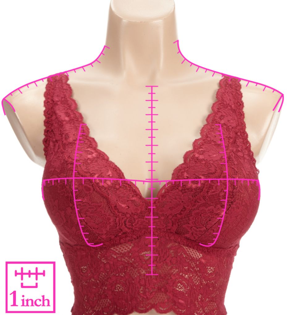 Cosabella Never Say Never Plungie Pullover Longline Bralette NEV1386 - Image 3