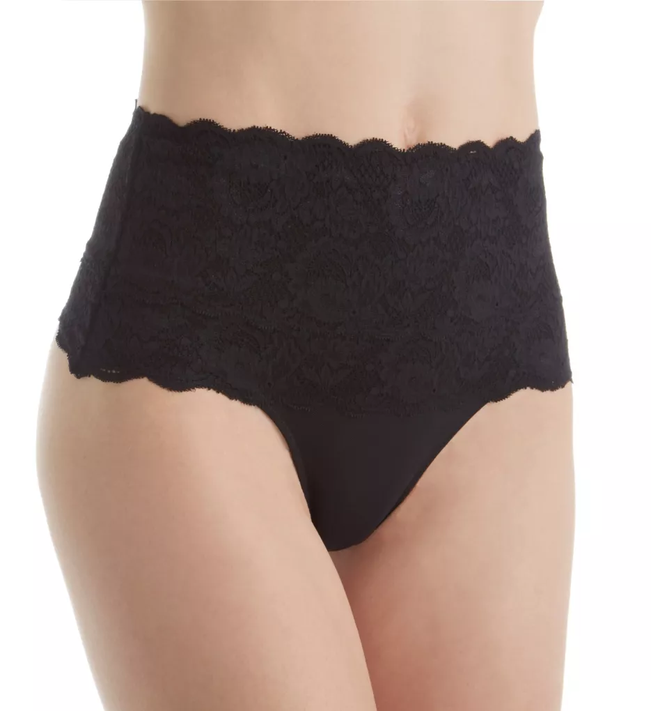 Never Say Never Shaper Thong Black S
