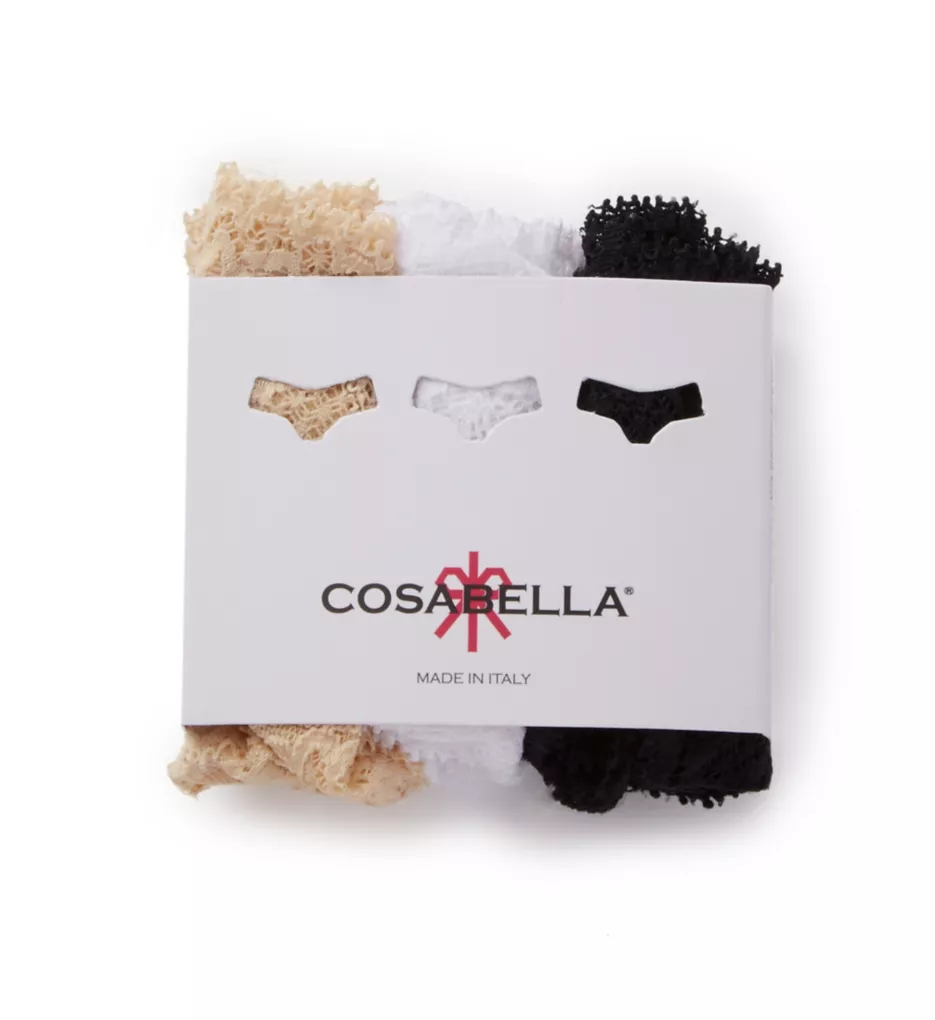 Cosabella Never Say Never Cutie Thongs - 3 Pack NSP0321 - Image 3