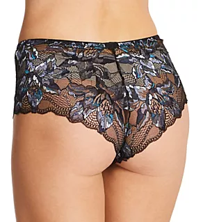 Paradiso Embroidered V-Hipster Panty Navy S