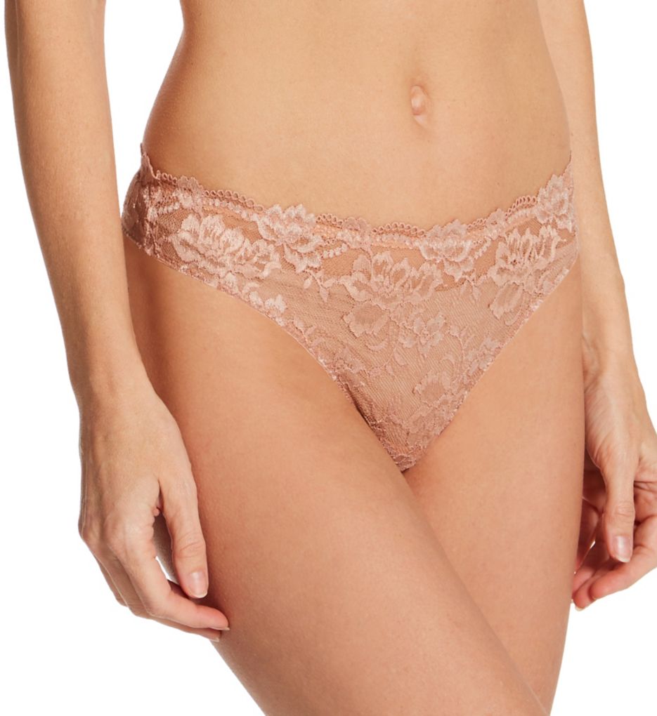Cosabella Women's Savona Low Rise Thong Panty in Cinque/ Sette | Size Medium/Large | HerRoom.com
