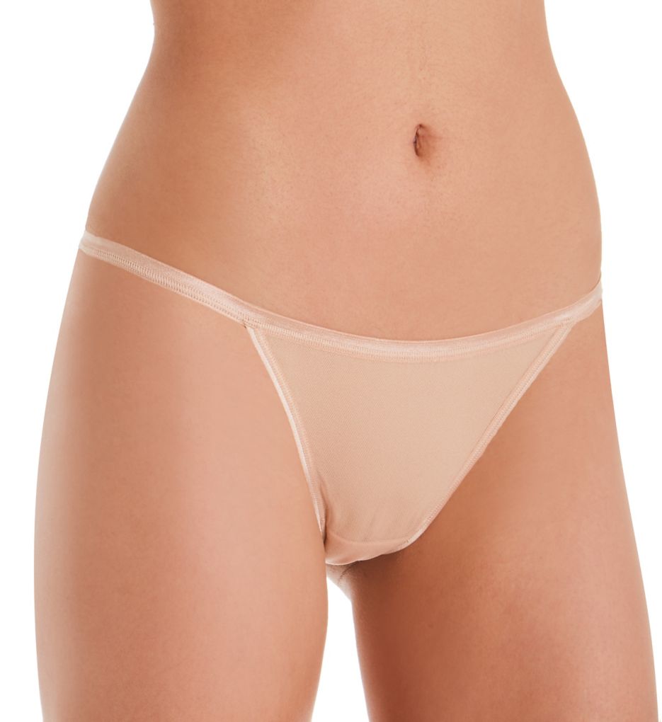 Cosabella Women's Soire Confidence Italian Thong Panty in Beige | HerRoom.com